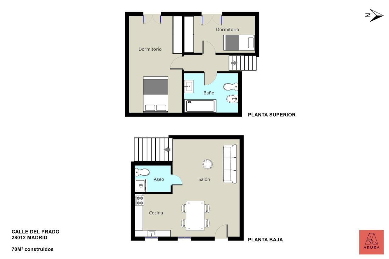 Amazing Apartment In Huertas Madri Exterior foto